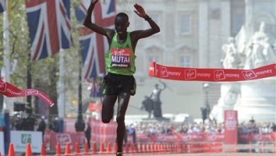Mutai wins the race